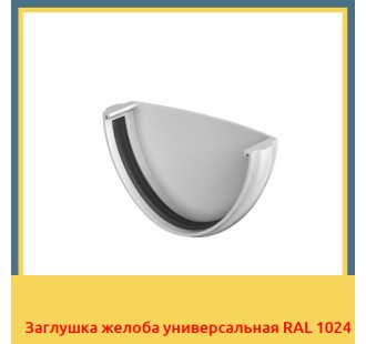 Заглушка желоба универсальная RAL 1024 в Таразе